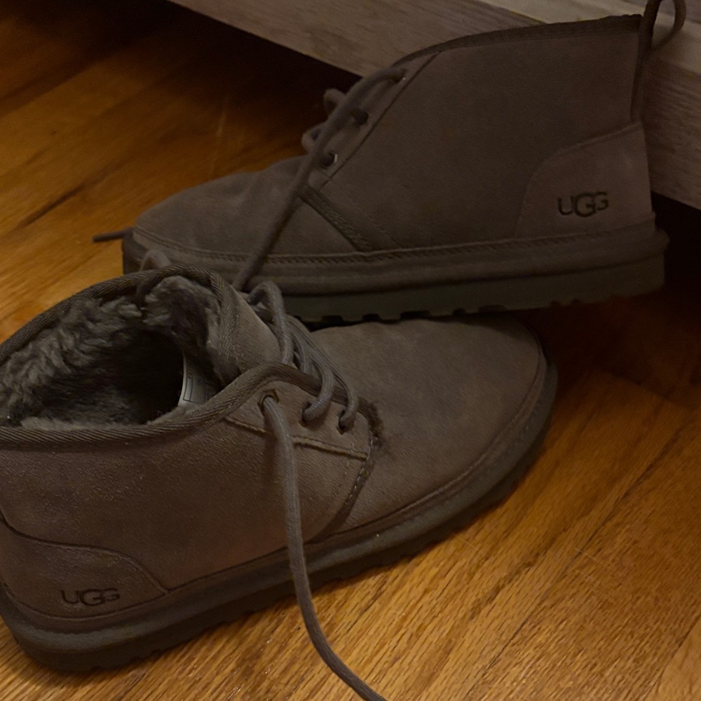 UGG Brown Chukka Boots with Plush Lining
